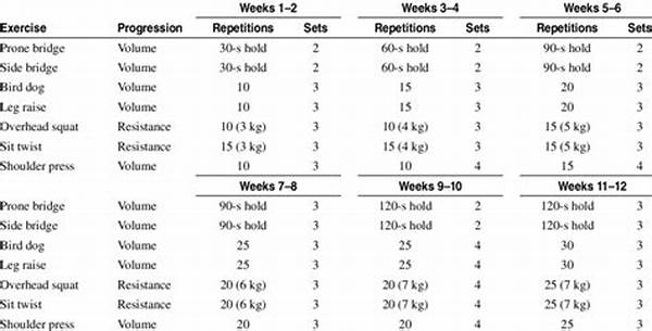 Balanced Core Training Regimen