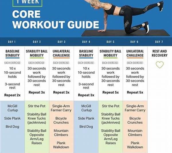 Daily Core Strength Routine Plan