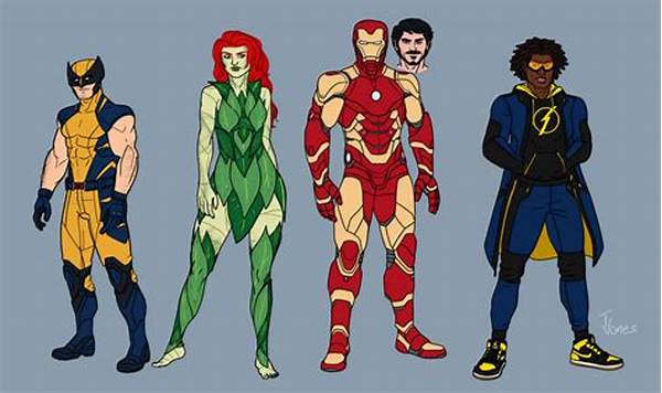 Classic Superhero Character Redesign