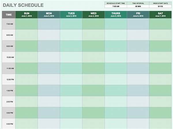 Creating A Daily Scheduling Routine