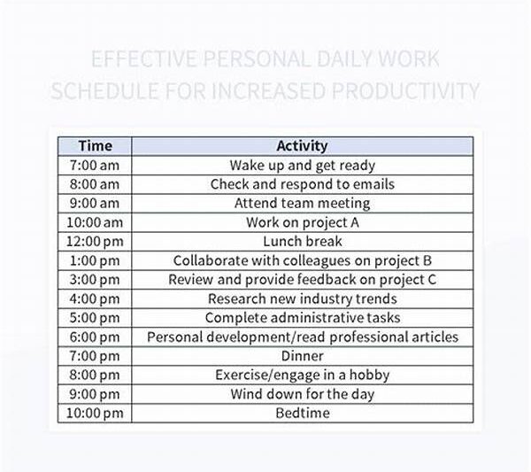 Daily Routine For Increased Productivity