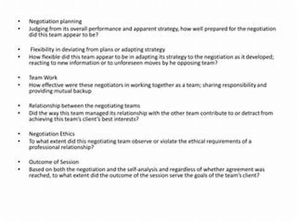 Negotiation For Responsibility Sharing