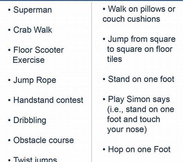 Coordination And Balance Improvement Practices