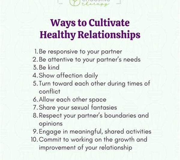 Cultivating Healthier Relationship Dynamics