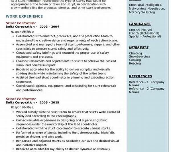 Precision In Dynamic Stunt Execution