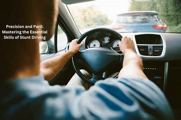 Stunt Driving And Precision Techniques