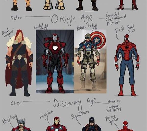 Reimagined Classic Hero Character Design