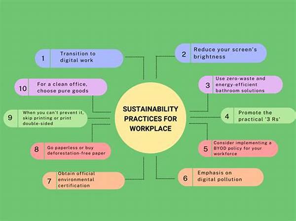 Achieving Sustainable Work Practices